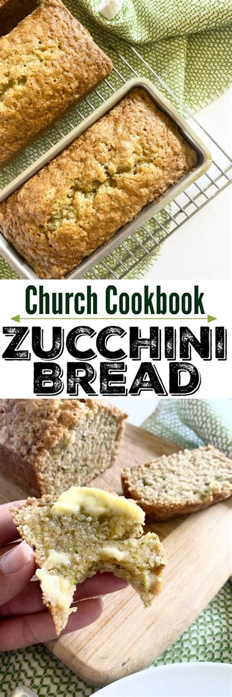 Church Cookbook Zucchini Bread Allys Sweet And Savory Eats