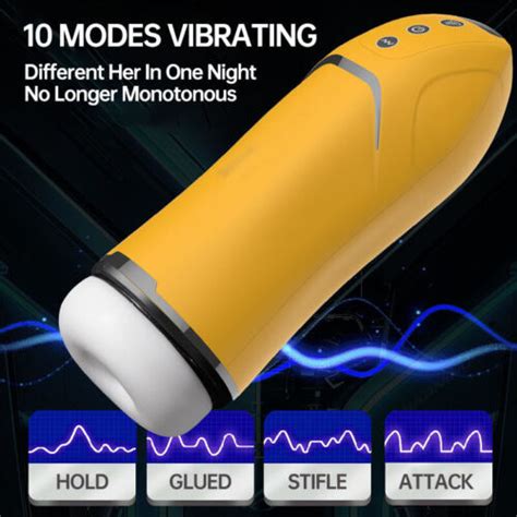Elektrisch Masturbator Mit Saugfunktion Vibration Taschenmuschi