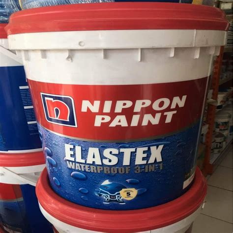 Nippon Paint Elastex Waterproof 3 In 1 Packaging Size 5 L At Rs 1150