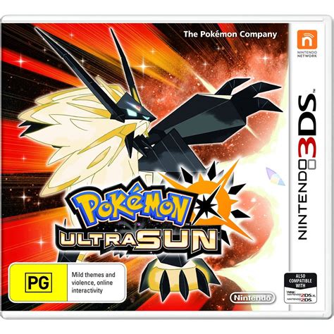 Pokemon Ultra Sun Nintendo 3ds Big W