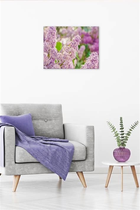 Ultraviolet Lilacs With Images Floral Wall Art Prints Purple Wall