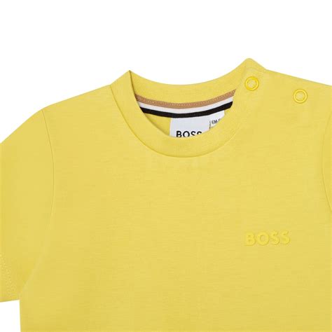 Boss Boss Small Logo T Shirt Infants Kids Regular Fit T Shirts