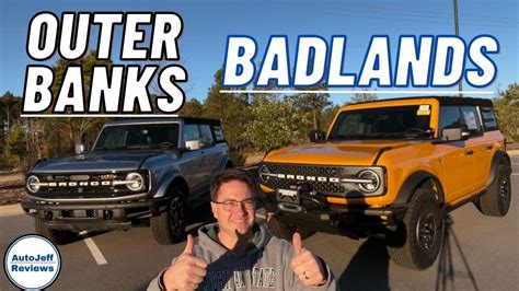 2021 Ford Bronco Badlands Vs Outer Banks Which Is Best Youtube