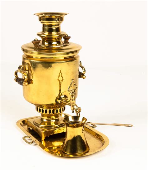 Brass Russian Samovar Cottone Auctions