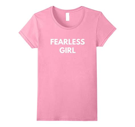 Womens Fearless Girl T Shirt Feminist Shirts Lvs