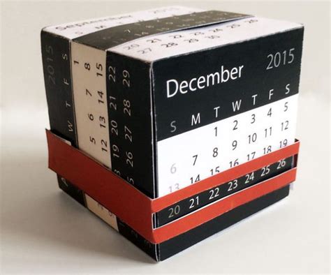 A Cube With 12 Sides Defies Geometry But Makes A Great Calendar Desk