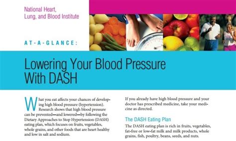 Studies show that people using the dash diet lowered the dash diet allows for a variety of foods while lowering your salt intake. Comprehensive Guide to The DASH Diet