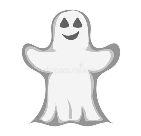 Ghost Character Vector Stock Vector Illustration Of Face 79072622