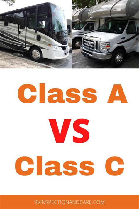 Class A Vs Class C Rvs The Pros And Cons Rv Types Rv Care Camping