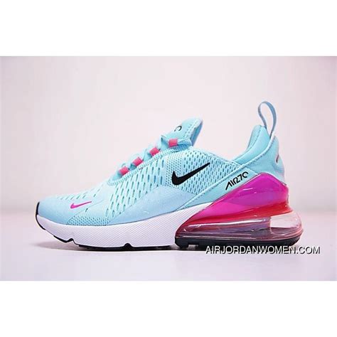 Wmns Nike Air Max 270 Blue Pink Grade School New Style Price 9707