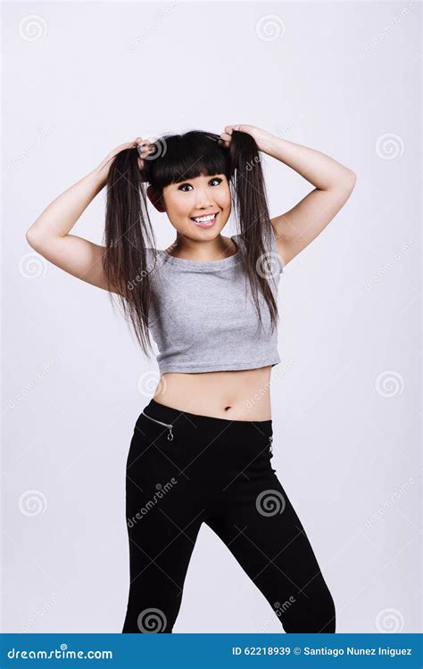 Asian Girl Pigtails Adult Archive