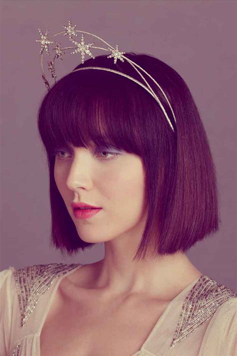 Bangs hairstyle was made famous by the pin up girls in late 30s. Top 34 Best Short Hairstyles With Bangs For Round Faces ...