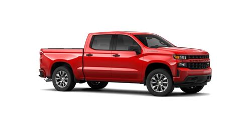New 2019 Chevrolet Silverado 1500 Custom In Red For Sale In Dallas Tx