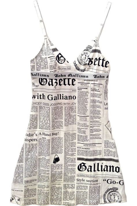 John Galliano Beach Wear Newspaper Print Mini Knit Dress Also Great For Daywear Or Sleepwear At