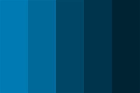 Blue Darker Color Palette