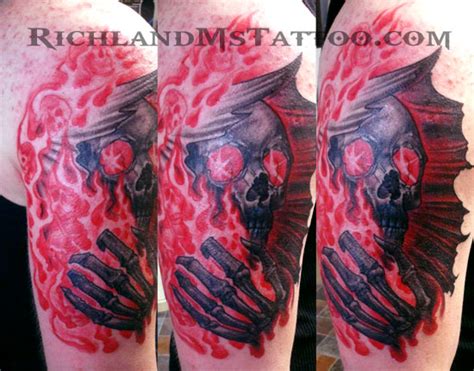 Grim Reaper Tattoo Jackson Ms By Jacksonmstattoo On Deviantart