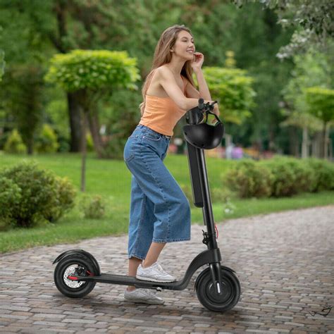 🛴folding Electric Scooter Powerful Adult Kick E Scooter Safe