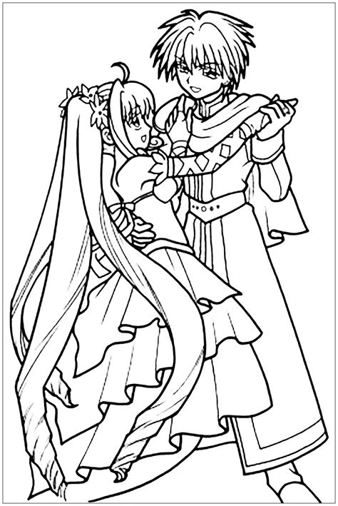 Manga Free To Color For Kids Manga Kids Coloring Pages