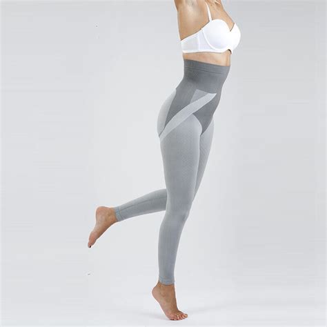 new anti cellulite tourmaline hight waist slimming leggings fat burning massage ebay