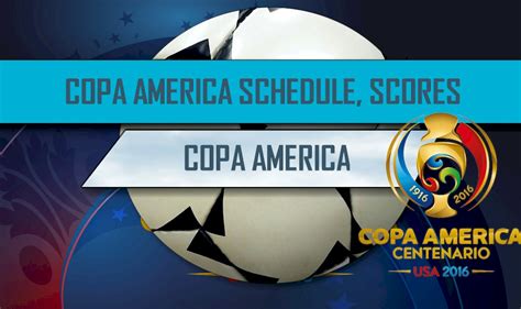 A un mes de la copa américa en argentina: Copa America 2016 Scores, En Vivo Resultados: Copa America Schedule