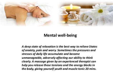 Promote Mental And Physical Wellbeing From Massage In San Diego