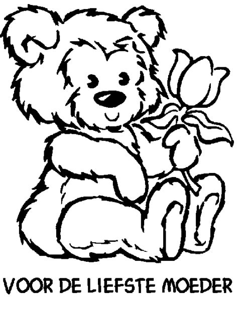 Animals Coloring Pages Happy Mothers Day