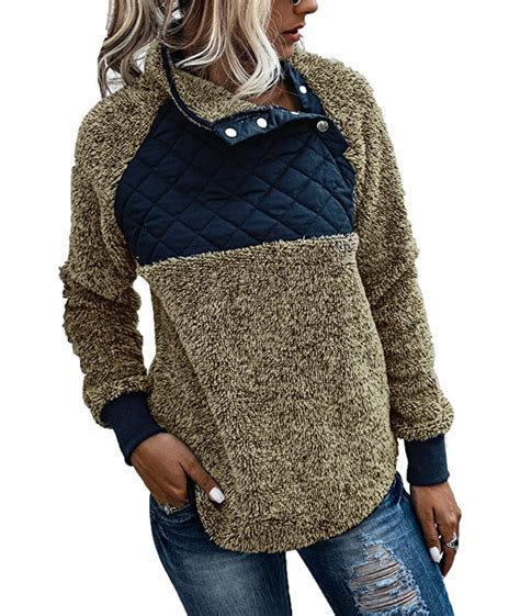 2019 Sherpa Pullovers Sherpa Pullover Pullover Sweatshirt Casual
