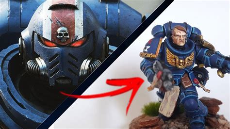 Kitbashing Converting A Space Marine Into Capitain Titus From Space