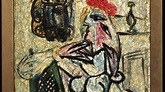El cuadro "Mujer sentada con sombrero rojo", de Pablo Picasso, que ...