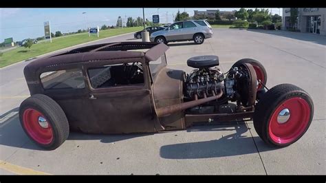 172 Спорткар 1929 FORD MODEL A TUDOR RAT ROD STYLE HOT ROD SEDAN