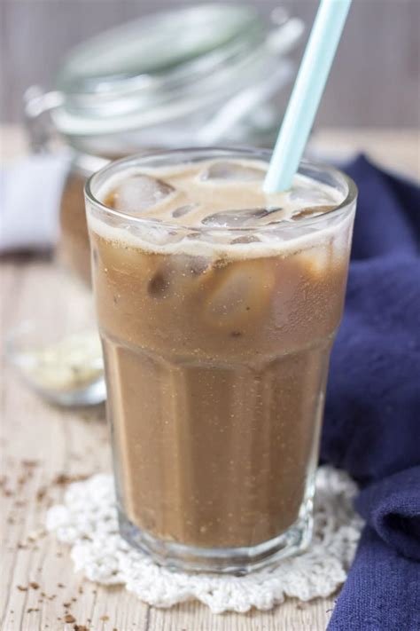 Get your blended coffee or pastry fix with a lot less damage. Iced Coffee Protein Shake - Natalie's Health