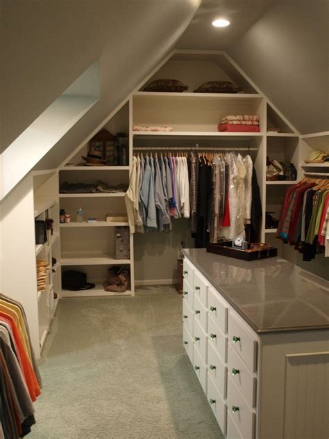 31 Wonderful Attic Closet Organizers For Your Inspiration Attic Closet Simple Closet Closet