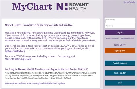 Novant Mychart Access Novant Health Mychart Login 2023