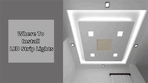 How To Install Led Strip Lights On Ceiling Best And Easy Way