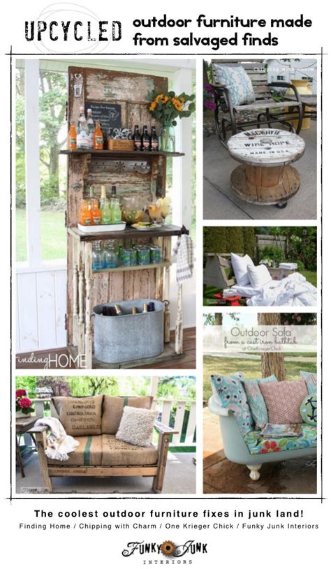 upcycled outdoor furniture