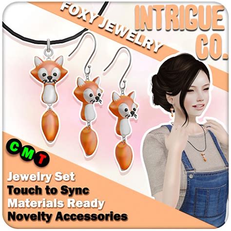 Second Life Marketplace Intrigue Co Foxy Jewelry Set