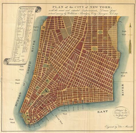 A Map Of Early 19th Century New York Paddy Hirsch