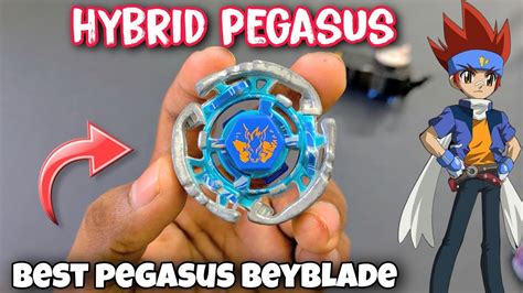 Hybrid Pegasus 105f Beyblade Review Manga Pegasus Beyblade Youtube