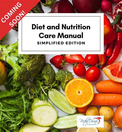 Diet And Nutrition Care Manual Simplified Edition Becky Dorner