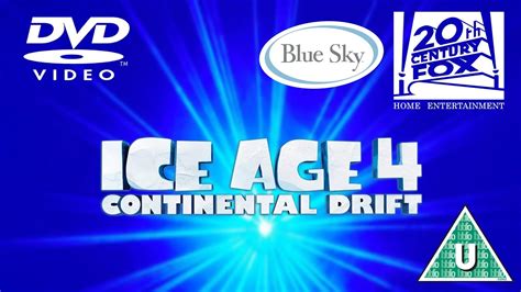 Opening To Ice Age 4 Continental Drift Uk Dvd 2012 Youtube