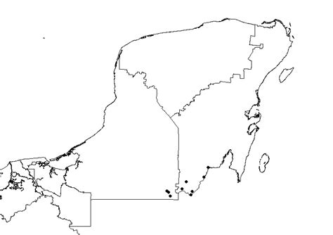 Distribución En La Península De Yucatán Ver Mapa