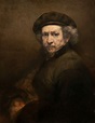 Literaturas y Artes: Autorretrato, de Rembrandt van Rijn