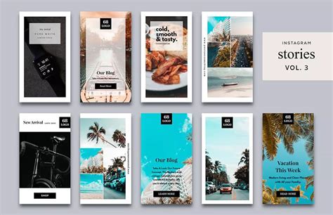 This pack includes 10 free instagram story templates with a minimal style and clean look, making them ideal for fashion, lifestyle, fitness, and other modern brands. 10 Free Instagram Story Templates