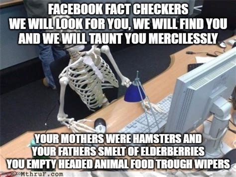Facebook Fact Checkers Taunting Imgflip
