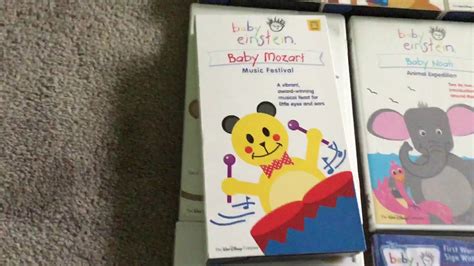 My Baby Einstein Vhs And Dvd Collection Part 1 Of 4 Youtube