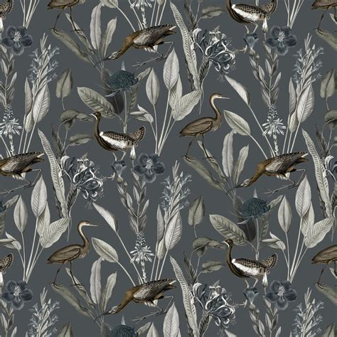 Glasshouse By Graham And Brown Midnight Wallpaper Wallpaper Direct Glass House Wallpaper