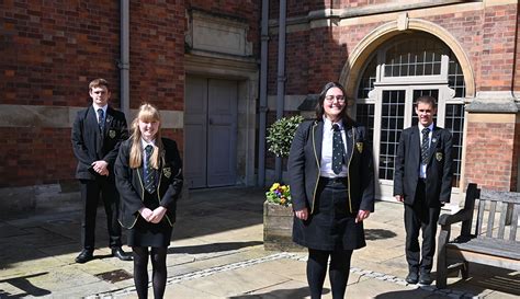 Upper Sixth Students Celebrate University Offers Stockport Grammar School