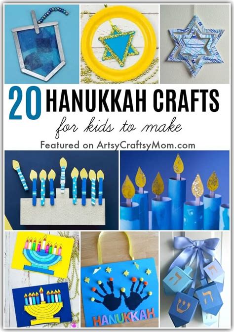 20 Heartwarming Hanukkah Crafts For Kids