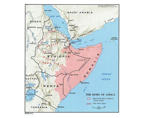 Maps Of Horn Of Africa Collection Of Maps Of Horn Of Africa Africa