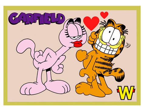 Garfield And Arlene In Love By Donandron On Deviantart